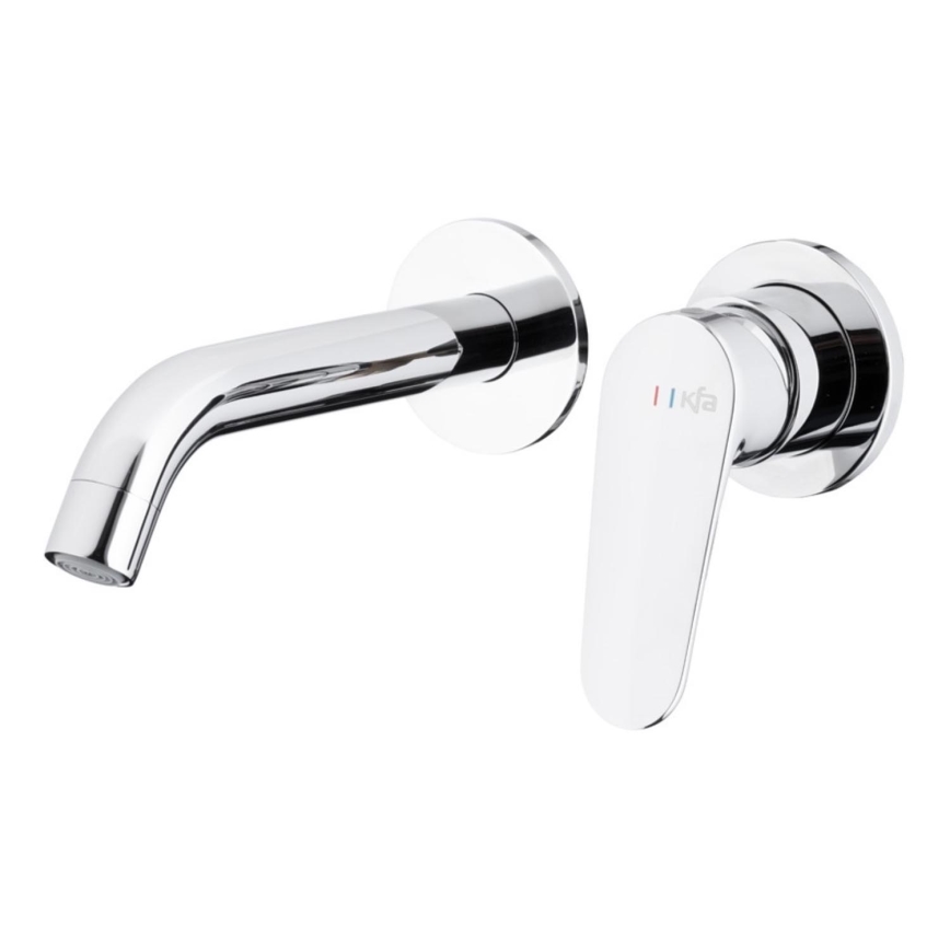 KFA Armatura 5559-810-00 - Wastafelmengkraan voor inbouw OTAVA glanzend chroom