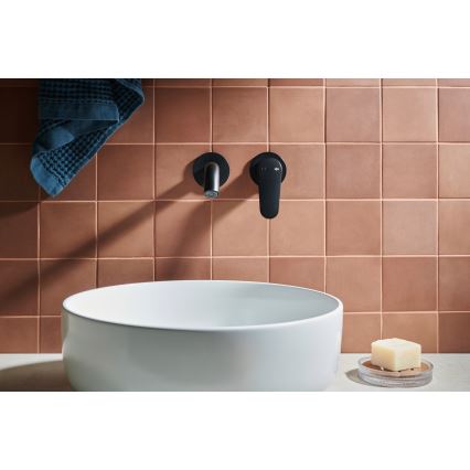 KFA Armatura 5559-810-81 - Wastafelkraan voor inbouwmontage OTAVA mat zwart