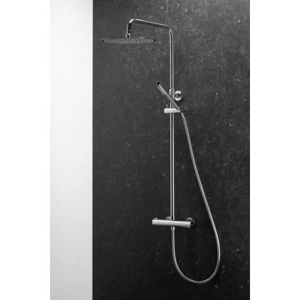 KFA Armatura 5736-920-00 - Doucheset met thermostaatkraan MOZA glanzend chroom