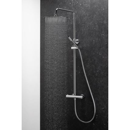KFA Armatura 5736-920-00 - Doucheset met thermostaatkraan MOZA glanzend chroom