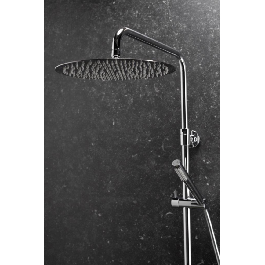 KFA Armatura 5736-920-00 - Doucheset met thermostaatkraan MOZA glanzend chroom