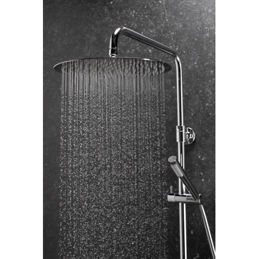 KFA Armatura 5736-920-00 - Doucheset met thermostaatkraan MOZA glanzend chroom