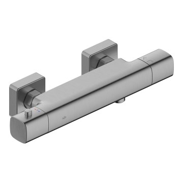 KFA Armatura 5756-010-61 - Thermostatische douchekraan MALAGA metallic grijs
