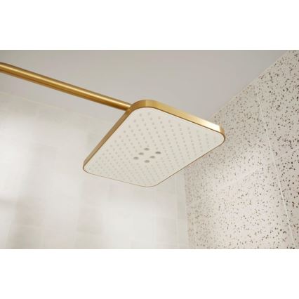 KFA Armatura 5756-910-31 - Doucheset met thermostatische mengkraan MALAGA, geborsteld goud