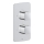 KFA Armatura 5759-001-00 - Thermostatische inbouw-douchemengkraan MALAGA, glanzend chroom