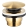 KFA Armatura 660-320-31 - Wastafel afva CLICK-CLACK diameter 6,6 cm roestvrij/Grond goud