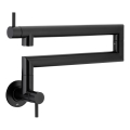KFA Armatura 6623-030-81 - Keukenkraan met scharnier DUERO POT FILLER roestvrij staal/mat zwart