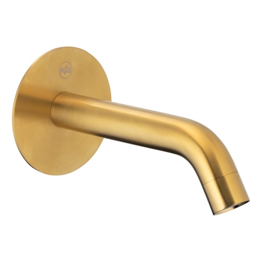 KFA Armatura 836-004-31 - Tuit voor inbouwmontage MOZA messing/Grond goud