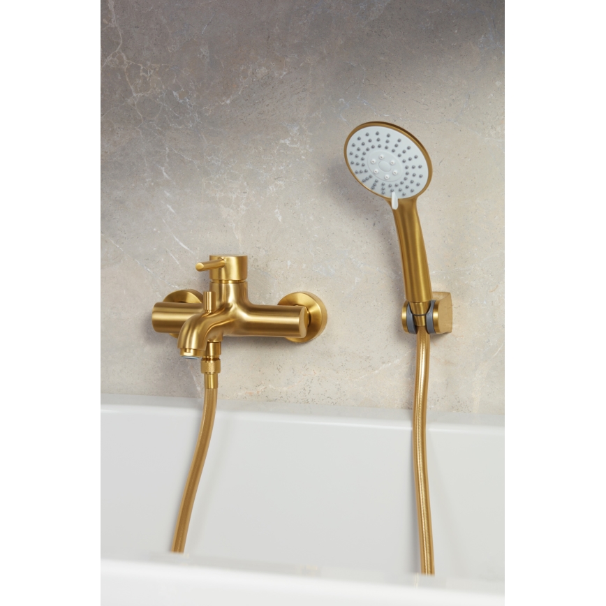 KFA Armatura 841-220-31 - Doucheset MOZA Grond goud