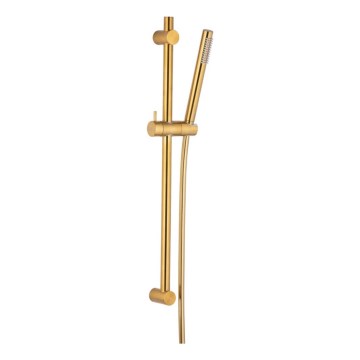 KFA Armatura 841-363-31 - Douche set MOZA roestvrij staal/geborsteld goud