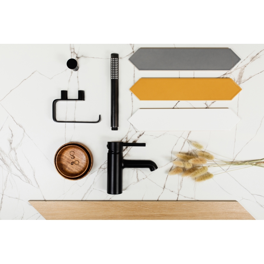 KFA Armatura 864-022-81 - Toiletpapierhouder roestvrij/mat zwart