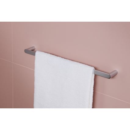 KFA Armatura 864-026-00 - Handdoekhouder voor aan de muur 47 cm glanzend chroom