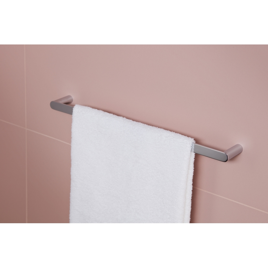 KFA Armatura 864-026-00 - Handdoekhouder voor aan de muur 47 cm glanzend chroom