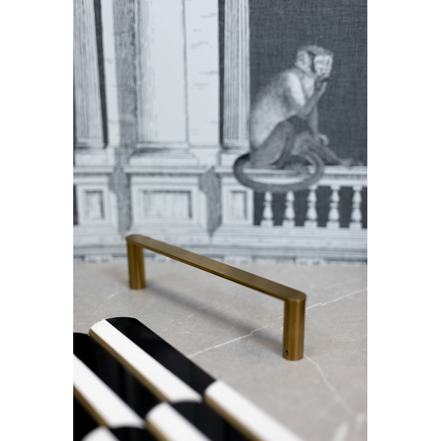 KFA Armatura 864-026-31 - Handdoekhouder voor aan de muur 47 cm roestvrij/Grond goud