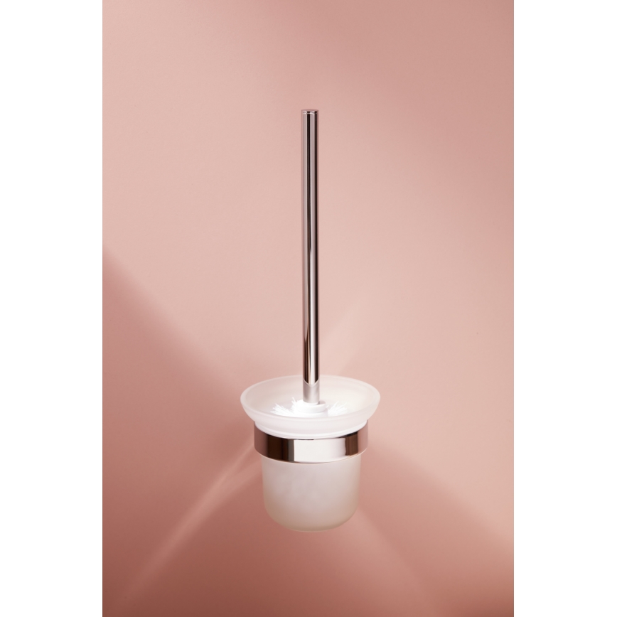 KFA Armatura 864-031-00 - Wandgemonteerde toiletborstel glanzend chroom