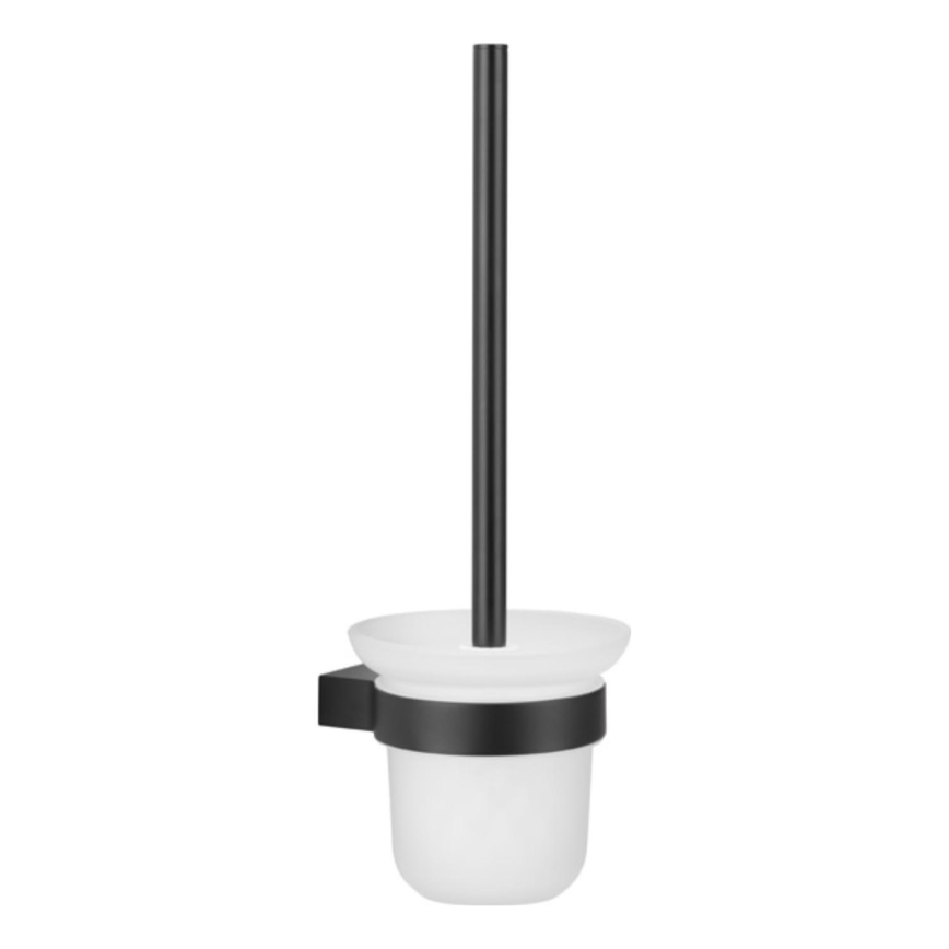 KFA Armatura 864-031-81 - Wandgemonteerde toiletborstel mat zwart