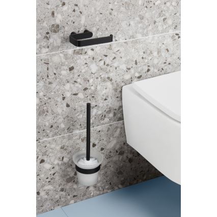 KFA Armatura 864-031-81 - Wandgemonteerde toiletborstel mat zwart