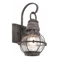 Kichler - Buitenwandlamp BRIDGE POINT 1xE27/60W/230V IP44 bronskleurig