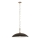 Kichler - Hanglamp aan een ketting DELAROSA 1xE27/60W/230V zwart/messing