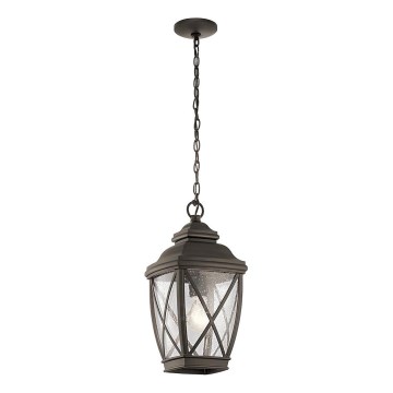 Kichler - Hanglamp aan een ketting voor buiten TANGIER 1xE27/60W/230V IP44
