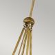 Kichler - Hanglamp aan een koord ASTER 3xE14/60W/230V goud