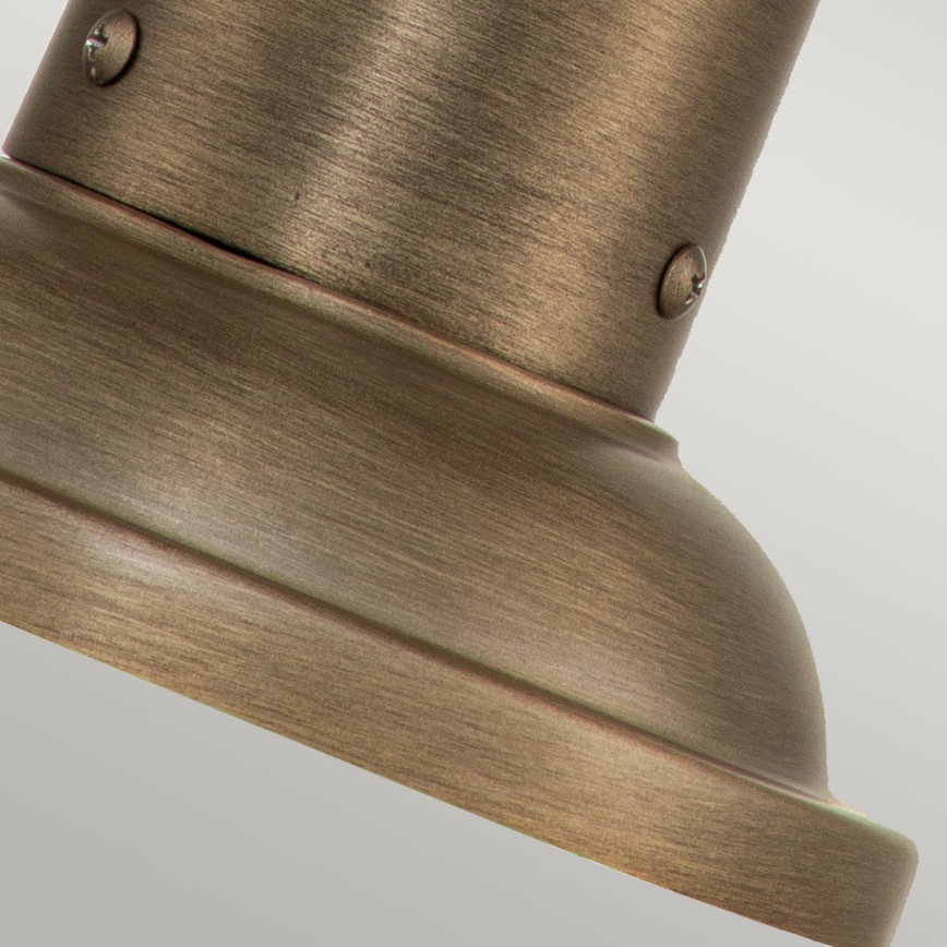 Kichler - Buitenlamp ASHLANDBAY 1xE27/60W/230V IP44 bronskleurig