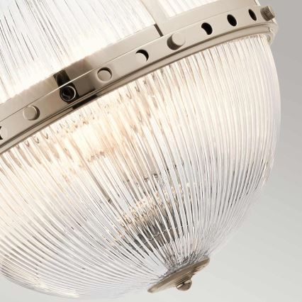 Kichler - Hanglamp met vaste pendel ASTER 3xE14/60W/230V