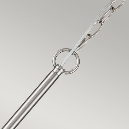 Kichler - Kroonluchter met ketting CAPITOL HILL 6xE14/40W/230V mat chroom