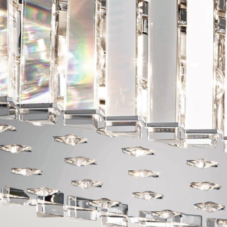 Kichler - LED Badkamerkroonluchter aan een koord CRYSTAL SKYE 12xG9/3W/230V IP44