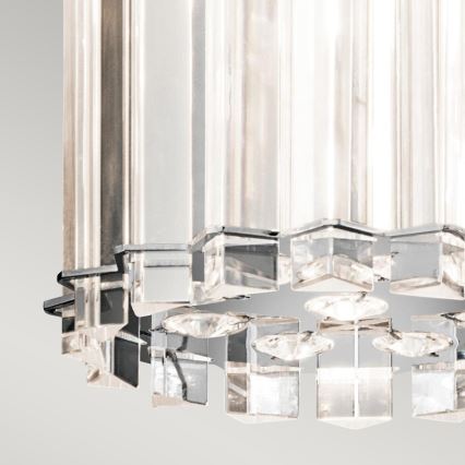 Kichler - LED Badkamerkroonluchter aan een koord CRYSTAL SKYE 2xG9/3W/230V IP44
