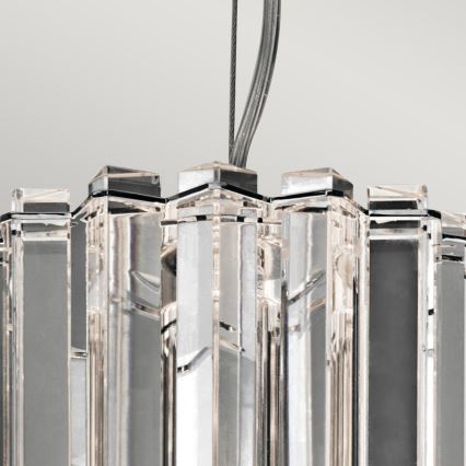 Kichler - LED Badkamerkroonluchter aan een koord CRYSTAL SKYE 2xG9/3W/230V IP44