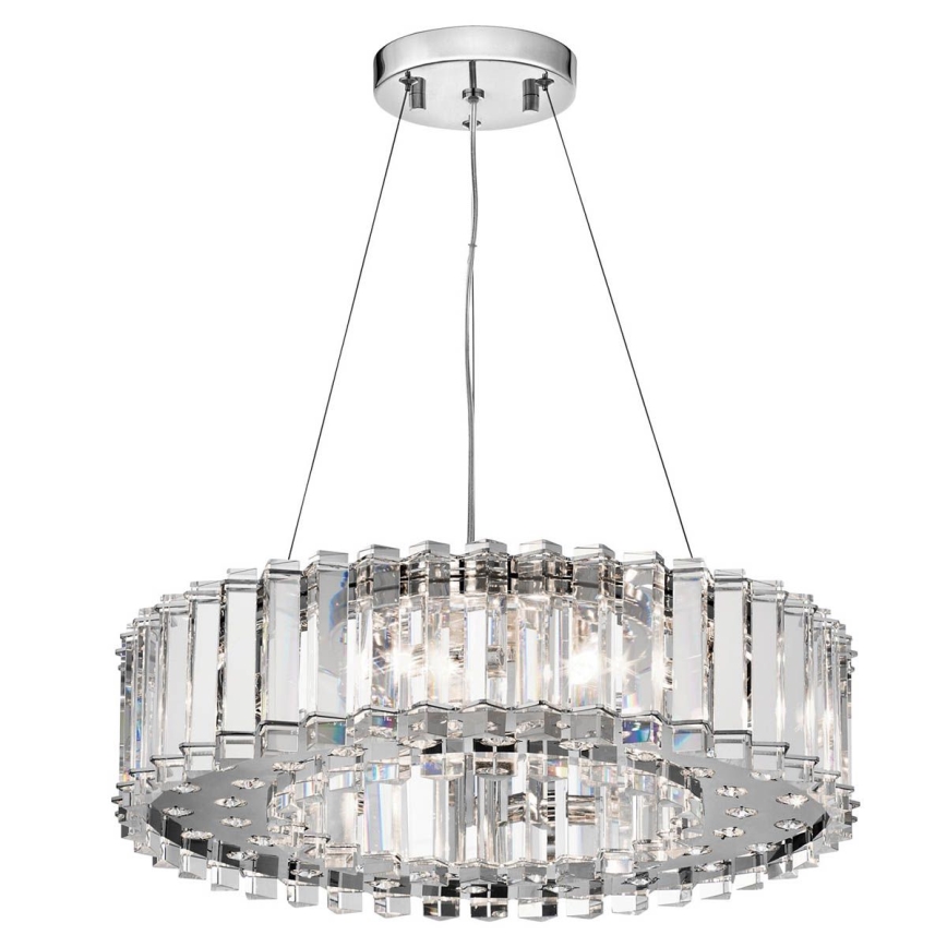 Kichler - LED Badkamerkroonluchter aan een koord CRYSTAL SKYE 8xG9/3W/230V IP44