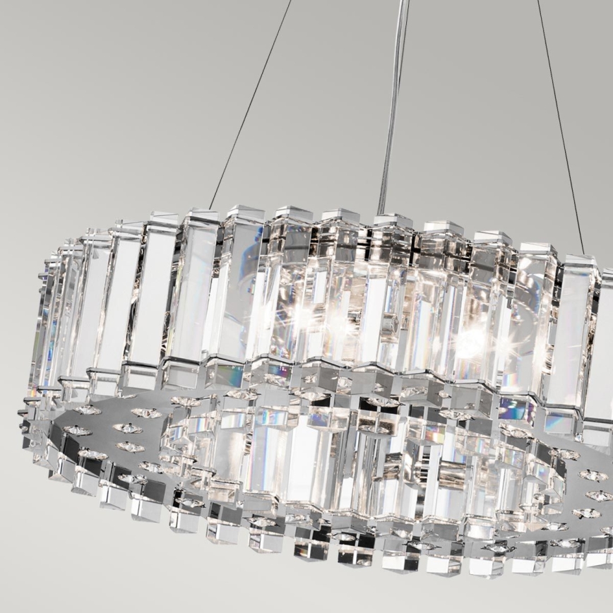 Kichler - LED Badkamerkroonluchter aan een koord CRYSTAL SKYE 8xG9/3W/230V IP44