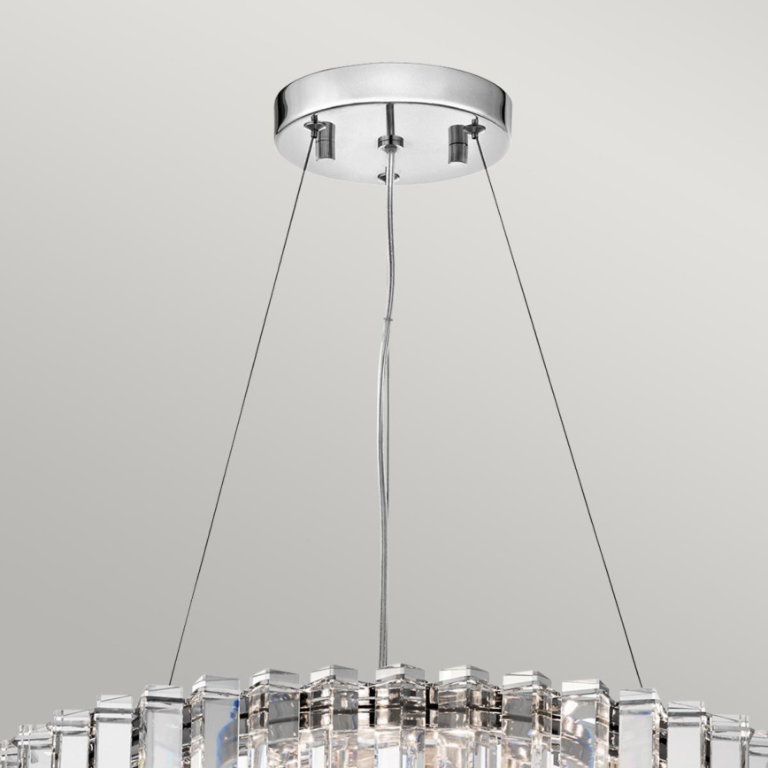 Kichler - LED Badkamerkroonluchter aan een koord CRYSTAL SKYE 8xG9/3W/230V IP44