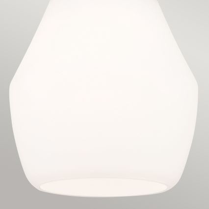 Kichler - Plafondlamp met stang DEELA 1xE27/60W/230V Ø 17,8 cm zwart