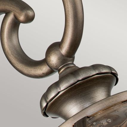 Kichler - Buitenwandlamp HALLERON 3xE14/40W/230V IP44