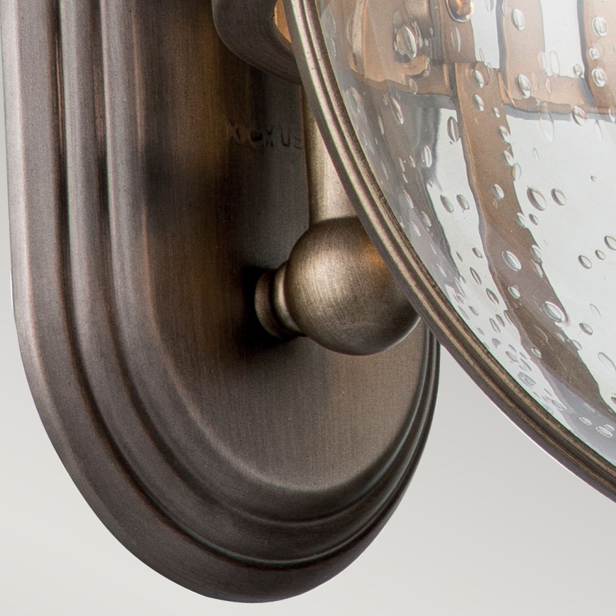 Kichler - Buitenwandlamp HALLERON 3xE14/40W/230V IP44