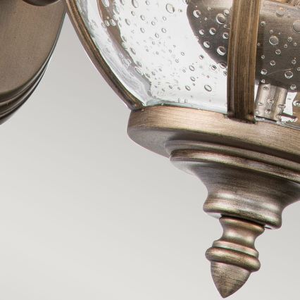 Kichler - Wandlamp voor buiten HALLERON 2xE14/40W/230V IP44