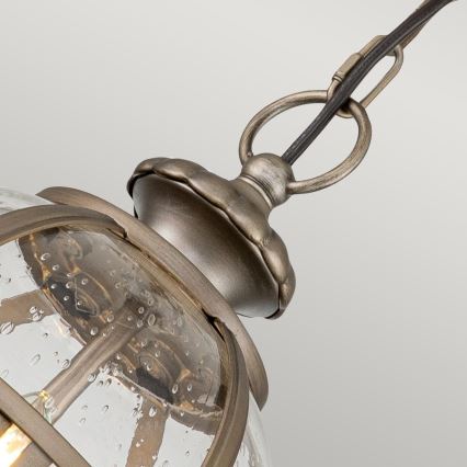 Kichler - Buitenhanglamp aan ketting HALLERON 3xE14/40W/230V IP44