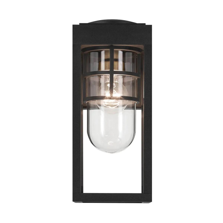 Kichler - Wandlamp voor buiten HONE 1xE27/60W/230V IP44 zwart