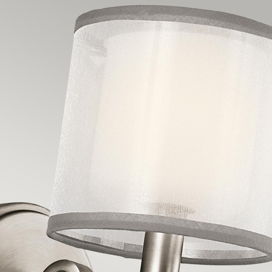 Kichler - Wandlamp LACEY 1xE14/40W/230V mat chroom