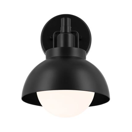 Kichler - Wandlamp NIVA 1xE27/40W/230V zwart