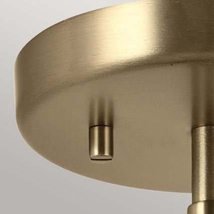 Kichler - Wandlamp NIVA 1xE27/40W/230V messing