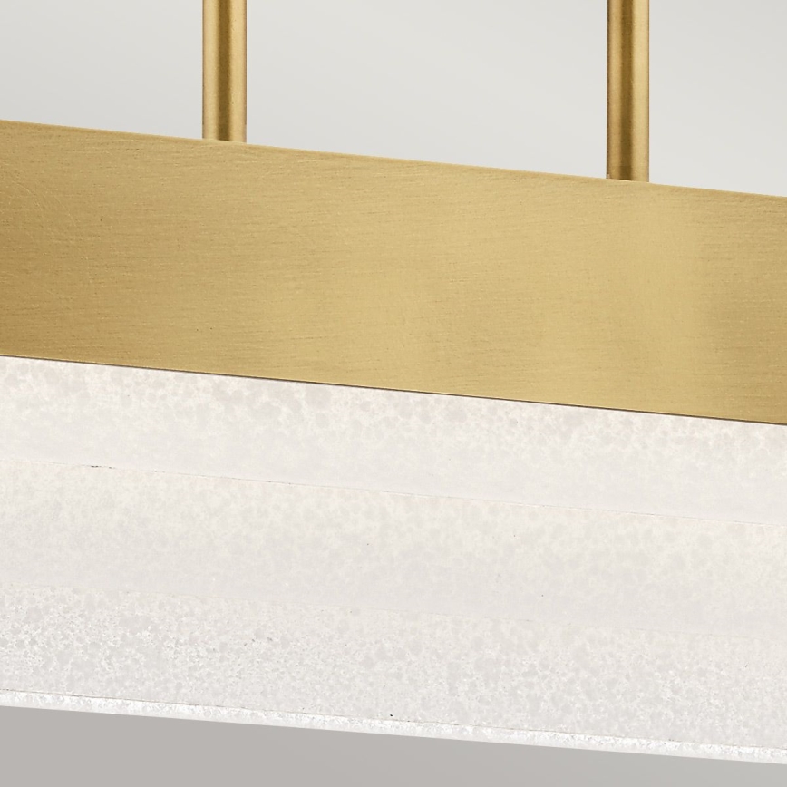 Kichler - LED-kroonluchter aan stang SERENE LED/40W/230V goudkleurig