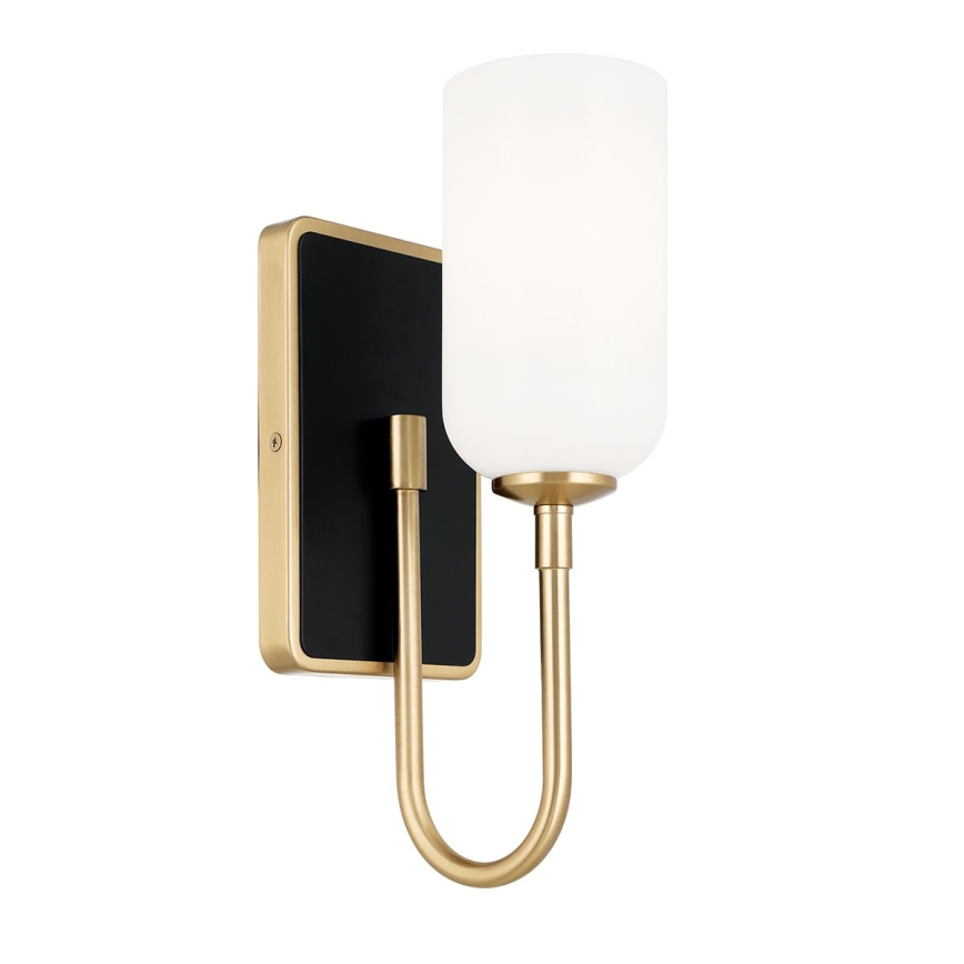 Kichler - LED-badkamerlamp SOLIA 1x G9/3W/230V IP44 goudkleurig