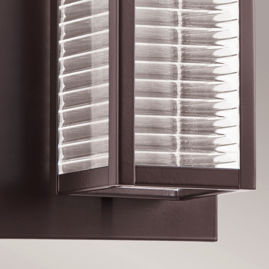 Kichler - LED Buitenwandlamp SOREL 1xGU10/7W/230V IP44 bruin