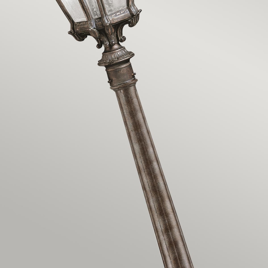 Kichler - Buitenlamp TOURNAI 1xE27/60W/230V IP44 bronskleurig