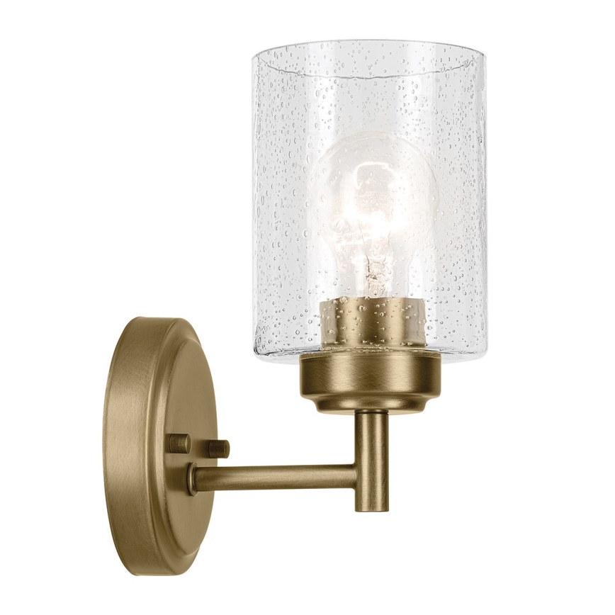 Kichler - Wandlamp WINSLOW 1xE27/60W/230V messing