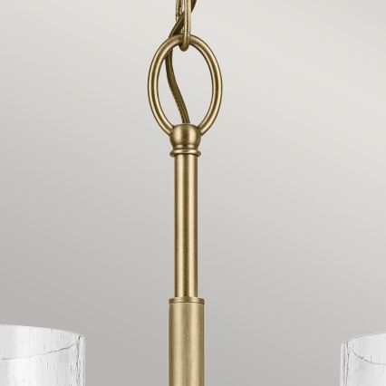 Kichler - Hanglamp aan een ketting WINSLOW 5xE27/60W/230V diameter 50,2 cm messing