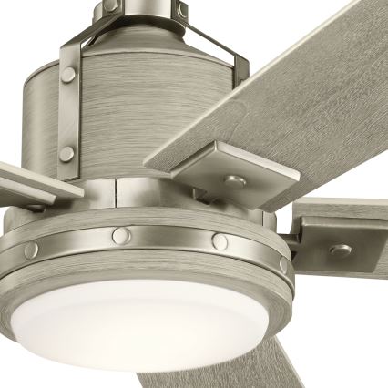Kichler - LED dimbare plafondventilator COLERNE LED/10W/230V + afstandsbediening